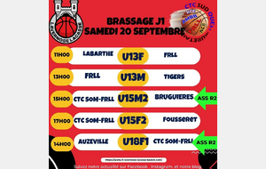 Brassage J1 