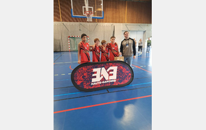 U13M  Round 1 3*3  en poche bravo ! 