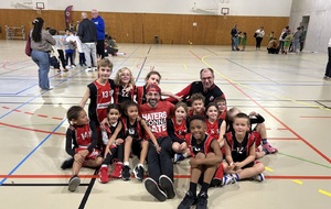 Fête de Noël pour les U9 à Castelnau d'Estrétefonds