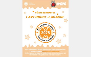 Minibasket : distinction pour l'année 2025