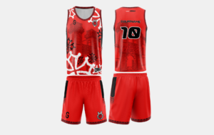 Pack Sportif Maillot/Short coupe Homme Rouge - Personnalisable