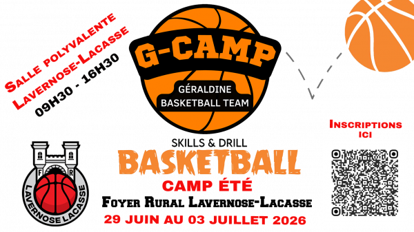 Stage G-CAMP ÉTÉ 2026