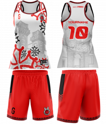 Pack Sportif Maillot/Short coupe Femme Blanc - Personnalisable