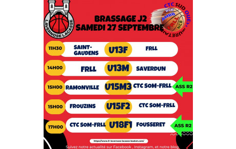 Brassage J2