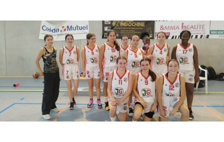U15F :Retour sur la 4ème journée de brassage  à Gratentour : un match compliqué mais confiance en la progression de nos filles