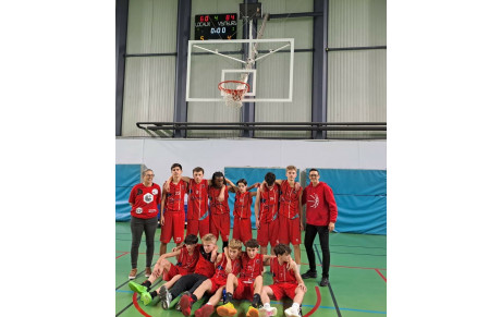 R2 : nouvelle victoire des U15M 