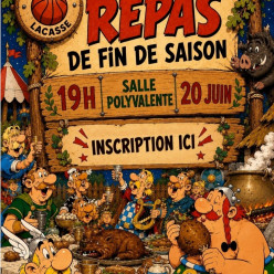 repas de fin de saison Le 20 juin